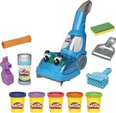 Hasbro Play-Doh Πλαστελίνη - Παιχνίδι Zoom Vacuum & Clean Up για 3+ Ετών 5τμχ F3642