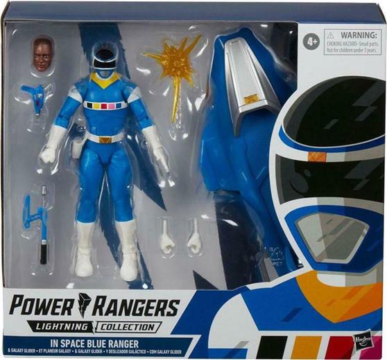 Hasbro Power Rangers: Lightning Collection In Space Blue Ranger & Galaxy Glider F5398