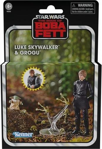 Hasbro Star Wars The Book of Boba Fett-Luke Skywalker & Grogu για 4+ Ετών 10cm F8303