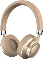 Havit F9 Ασύρματα Bluetooth On Ear Ακουστικά με 13 ώρες Λειτουργίας Χρυσά 21.05.0038