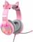Havit H2233d Over Ear Gaming Headset με σύνδεση 2x3.5mm-USB Ροζ 21.05.0082