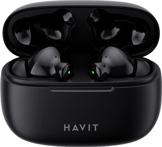 Havit TW967 In-ear Bluetooth Handsfree Ακουστικά με Θήκη Φόρτισης Μαύρα 21.05.0099