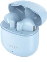 Havit TW976 Earbud Bluetooth Handsfree Ακουστικά με Θήκη Φόρτισης Μπλε 21.05.0115