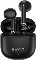 Havit TW976 Earbud Bluetooth Handsfree Ακουστικά με Θήκη Φόρτισης Μαύρα 21.05.0113