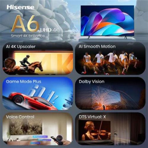 Hisense 43A6S Smart Τηλεόραση 43