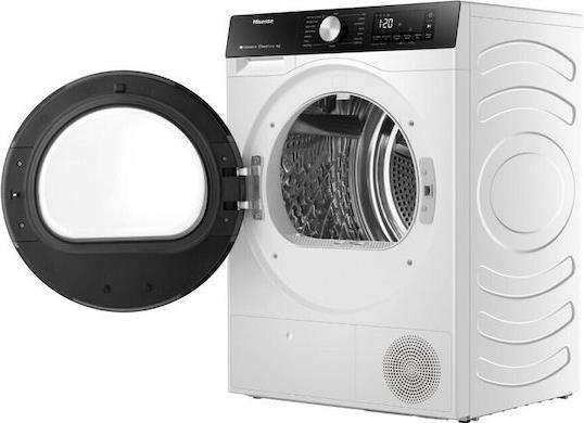 Hisense DH3S902BWCC Στεγνωτήριο 9kg C με Αντλία Θερμότητας