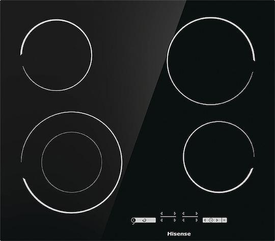 Hisense E6432C Κεραμική Εστία Αυτόνομη με Λειτουργία Κλειδώματος Π60cm