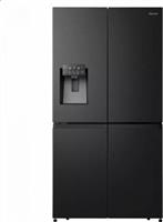 Hisense RQ760N4SBFE Ψυγείο Ντουλάπα 584lt Total NoFrost Υ178.5xΠ91.4xΒ72.5cm Μαύρο