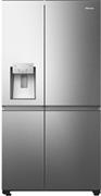 Hisense RS818N4TIE Ψυγείο Ντουλάπα 632lt Total NoFrost Υ179xΠ91xΒ73cm Inox
