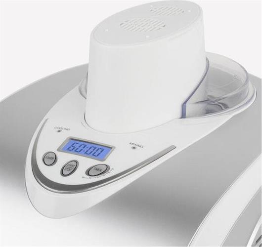 HKoenig HF180 Παγωτομηχανή 1lt Ασημί