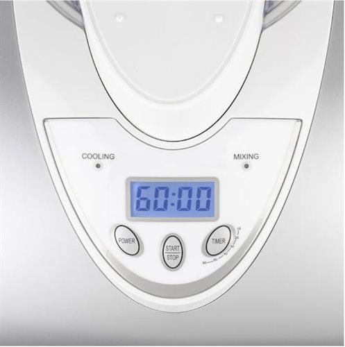 HKoenig HF180 Παγωτομηχανή 1lt Ασημί