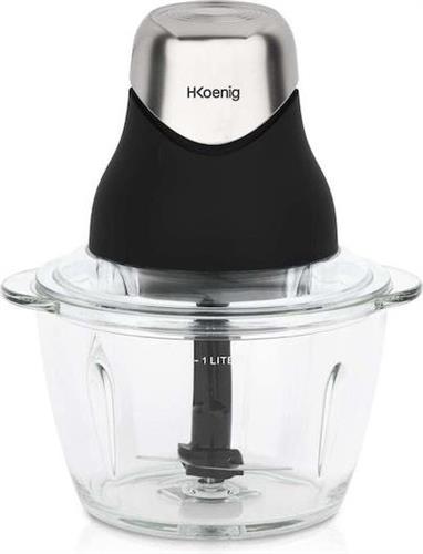 HKoenig LEO8 Πολυκόπτης Multi 320W με Δοχείο 1lt Μαύρος