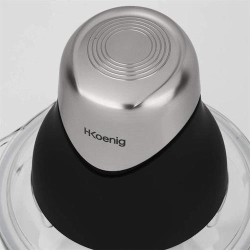 HKoenig LEO8 Πολυκόπτης Multi 320W με Δοχείο 1lt Μαύρος