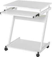 HomCom Γραφείο Υπολογιστή Λευκό 60x48x73cm 836-293WT