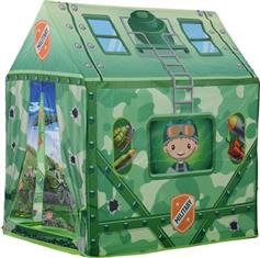 HomCom Παιδική Σκηνή Σπιτάκι Camouflage Πράσινη 345-009