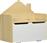 HomCom Παιδικό Σκαμπό με Αποθηκευτικό Χώρο από Ξύλο Λευκό 62.5x34x61.5cm 312-079V00WT