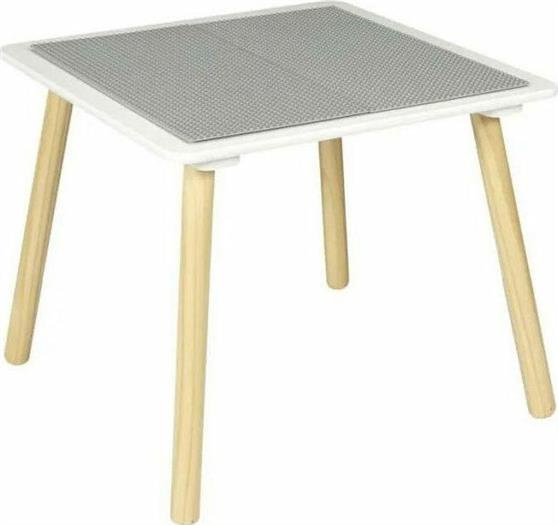 Home Deco Kids Παιδικό Τραπεζάκι από Ξύλο Πολύχρωμο HD7126