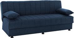 HomeMarkt Andri Τριθέσιος Καναπές Κρεβάτι με Αποθηκευτικό Χώρο Μπλε 180x72cm