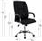 HomeMarkt Angee με Μπράτσα Μαύρο PU 58.5x70x120cm HM1106.01