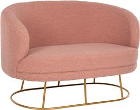 HomeMarkt Arien Διθέσιος Καναπές Σαπιο μήλο 130x75cm HM8492.22