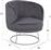 HomeMarkt Arien Γκρι Βελουτέ 80x75x82cm HM8403.01