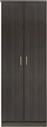 HomeMarkt Bailey Ντουλάπα Δίφυλλη Zebrano 60x42x180cm HM337.01