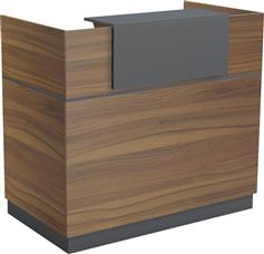 HomeMarkt Barry Επαγγελματικό Γραφείο Υποδοχής Π120xΒ70xΥ110cm HM2152.03