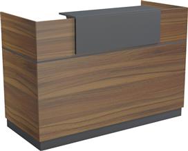 HomeMarkt Barry Επαγγελματικό Γραφείο Υποδοχής Π160xΒ70xΥ110cm HM2153.03