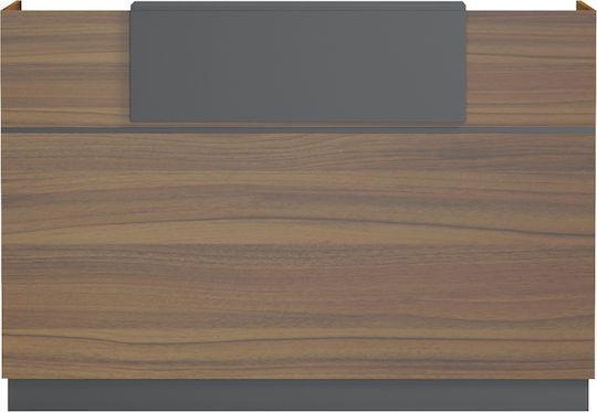 HomeMarkt Barry Επαγγελματικό Γραφείο Υποδοχής Π160xΒ70xΥ110cm HM2153.03