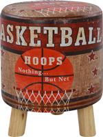 HomeMarkt Basketball PU με Ξύλινα Πόδια Φ30x38cm HM8156