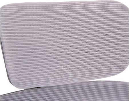 HomeMarkt Baston Καρέκλα Γραφείου με Ανάκλιση και Ρυθμιζόμενα Μπράτσα Γκρι HM18236.02