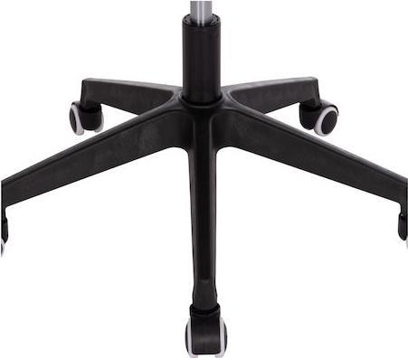 HomeMarkt Baston Καρέκλα Γραφείου με Ανάκλιση και Ρυθμιζόμενα Μπράτσα Γκρι HM18236.02