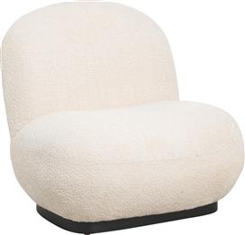 HomeMarkt Beany Πολυθρόνα Εκρού 85x82x77cm HM9591.06