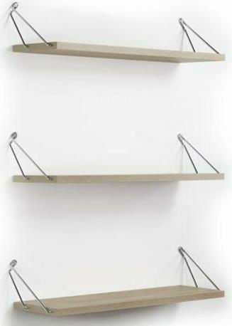 HomeMarkt Bhann Ράφια Τοίχου Sonoma Σετ 3τμχ 60x12.5x18cm HM9173.01