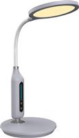 HomeMarkt Blain LED Φωτιστικό Γραφείου σε Γκρι Χρώμα HM4460.07