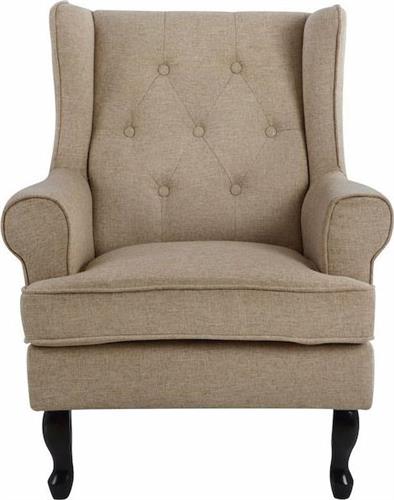 HomeMarkt Brandon Μπερζέρα Μπεζ 83x83x104cm HM3073.02