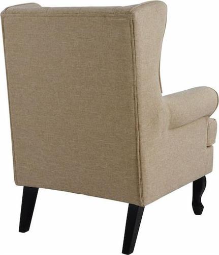 HomeMarkt Brandon Μπερζέρα Μπεζ 83x83x104cm HM3073.02