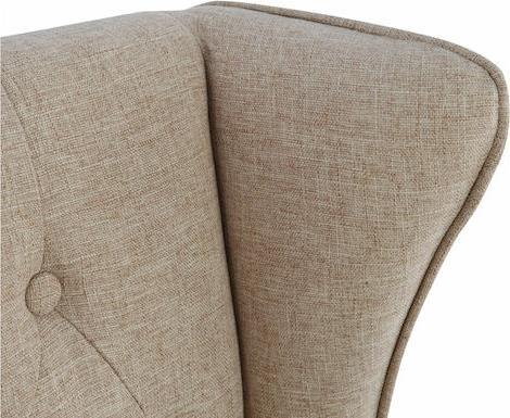 HomeMarkt Brandon Μπερζέρα Μπεζ 83x83x104cm HM3073.02