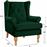 HomeMarkt Brandon Μπερζερα Κυπαρισσί Βελουτέ 81x83x101cm HM3073.13