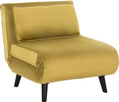 HomeMarkt Braxton Πολυθρόνα Βελούδινη Λαδί 78x88x78cm HM8425.23