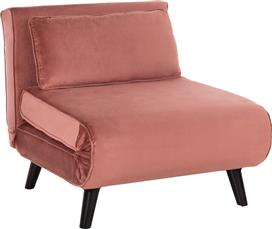 HomeMarkt Braxton Πολυθρόνα Βελούδινη Σάπιο Μήλο 78x88x78cm HM8425.22