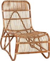 HomeMarkt Bronny Πολυθρόνα Εξωτερικού Χώρου Rattan Φυσικό 60x82x92cm HM9644.01