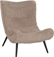 HomeMarkt Brym Πολυθρόνα Σκούρο Μπεζ 80x97x100cm HM9605.08