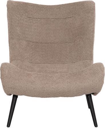 HomeMarkt Brym Πολυθρόνα Σκούρο Μπεζ 80x97x100cm HM9605.08