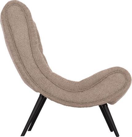 HomeMarkt Brym Πολυθρόνα Σκούρο Μπεζ 80x97x100cm HM9605.08