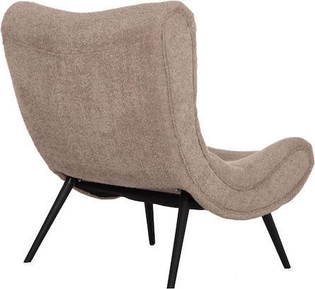 HomeMarkt Brym Πολυθρόνα Σκούρο Μπεζ 80x97x100cm HM9605.08