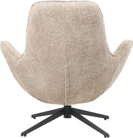 HomeMarkt Brynn Πολυθρόνα Περιστρεφόμενη Μπεζ 88x76x88cm HM9594.07