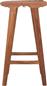 HomeMarkt Bundy Σκαμπό Μπαρ Ξύλινο Καρυδί 45x40x75cm HM6130