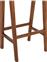 HomeMarkt Bundy Σκαμπό Μπαρ Ξύλινο Καρυδί 45x40x75cm HM6130