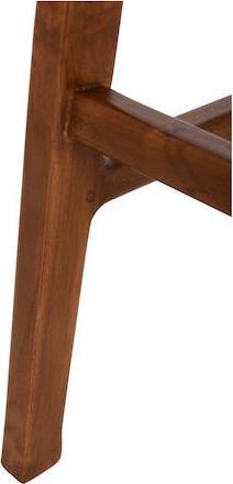 HomeMarkt Bundy Σκαμπό Μπαρ Ξύλινο Καρυδί 45x40x75cm HM6130